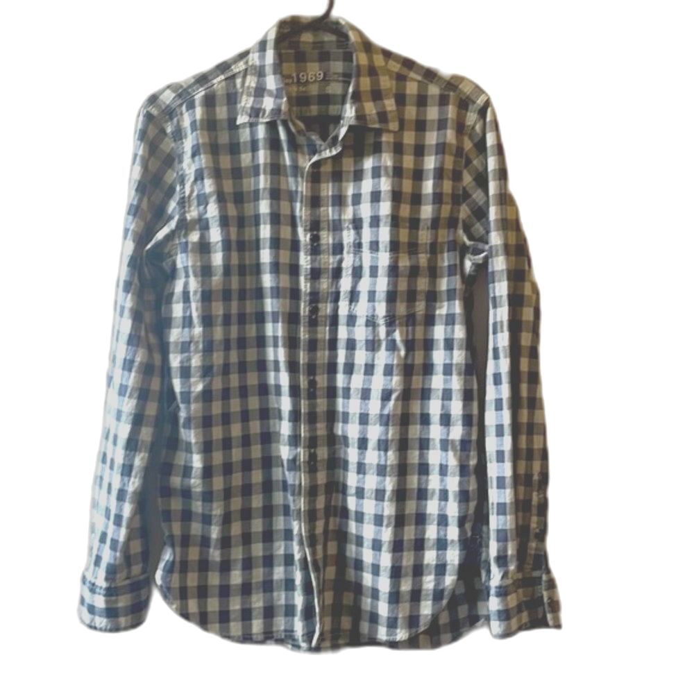 Gap 1969 cotton check shirt